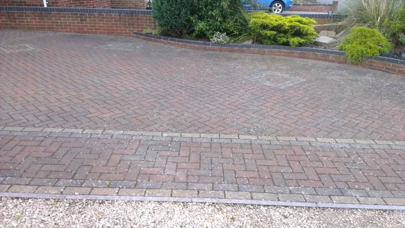 Driveway Before Driveway Before