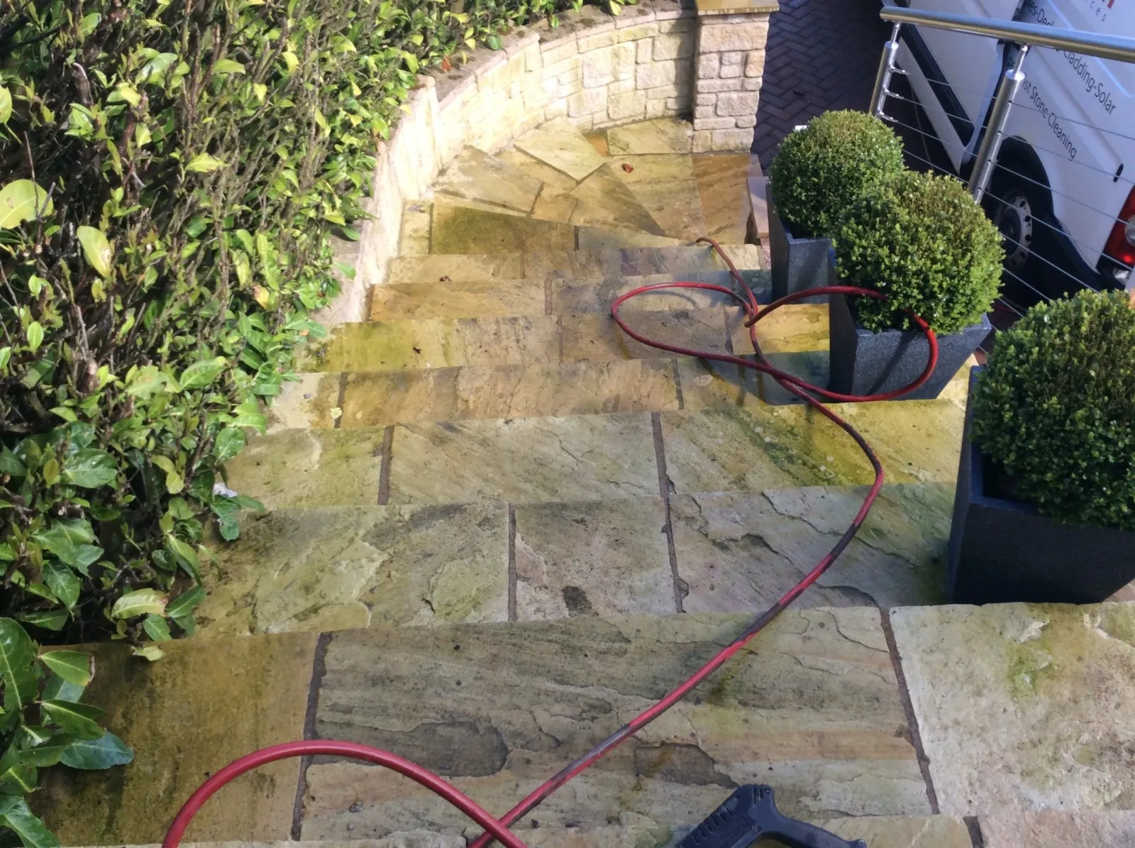 patio cleaning swindon before Patio Cleaning Swindon Before
