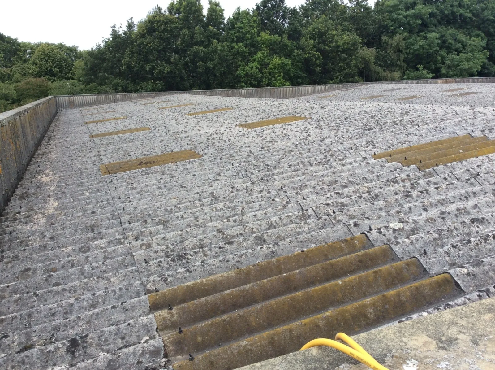 Roof Sky-lights Before